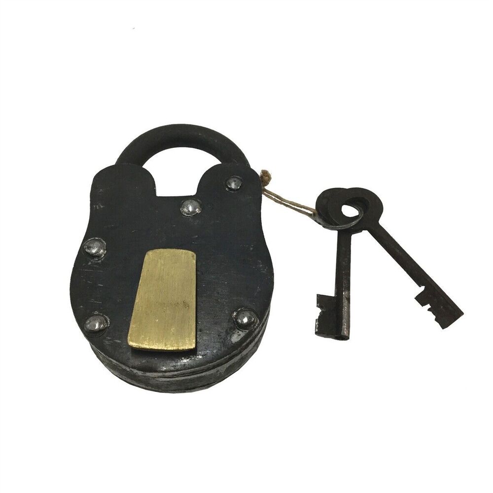 Gallarie II  Halloween Decor Black Metal Padlock